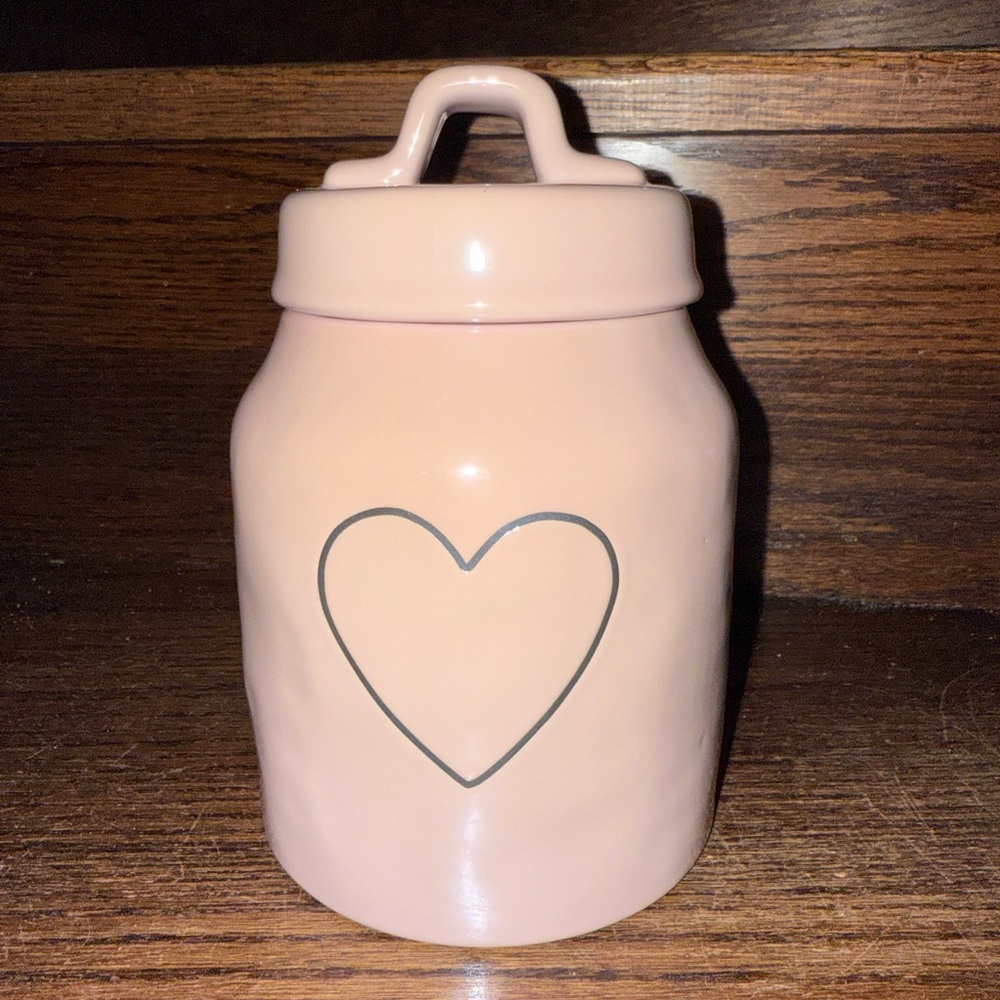 Rae Dunn 💗 baby chubby canister. Shiny Pink